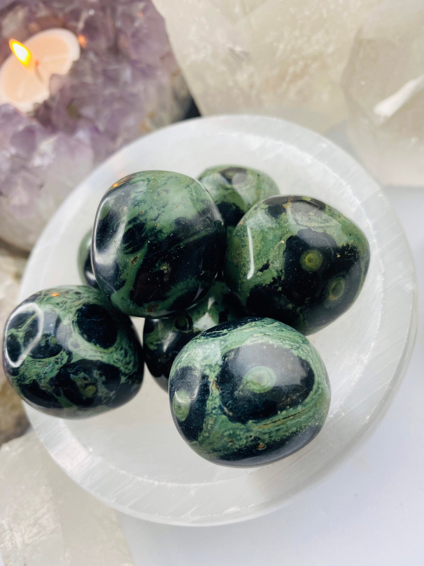 Kambaba Jasper Mini Sphere Crystal