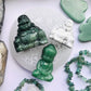 Moss Agate Buddha