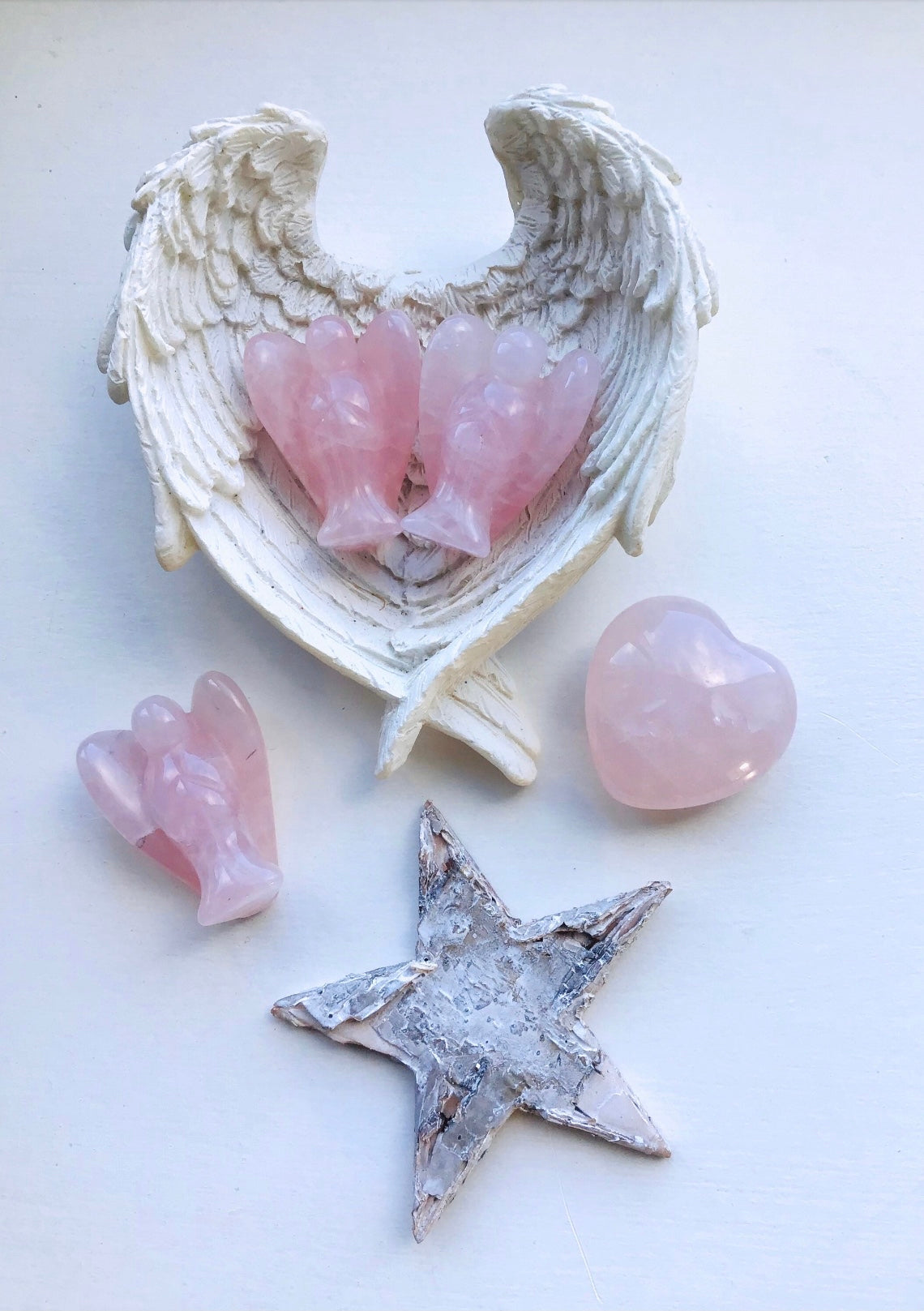 Rose Quartz Mini Angel