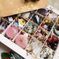 Crystal Advent Calendar 24 Day Crystal Advent Calendar - Eco Friendly -Deluxe High Quality Crystal Advent Calendar- Tumblestones - Crystals