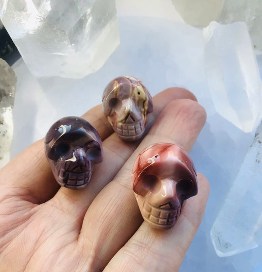 Mookaite Mini Skull