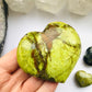 Green Opal Heart