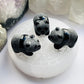 Black Obsidian Crystal Panda Hand Carved