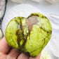 Green Opal Heart