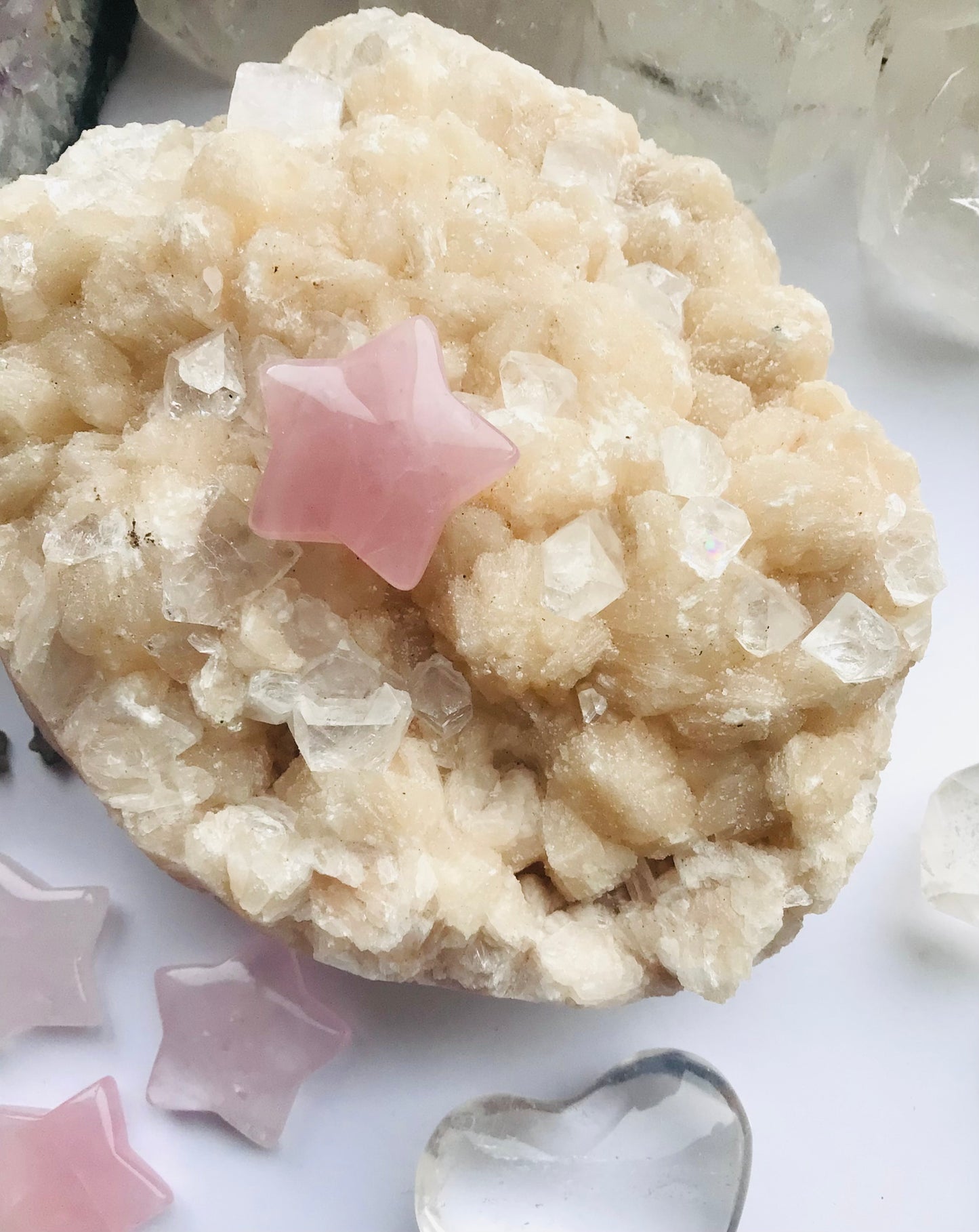 Stilbite Crystal Specimen