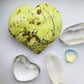 Green Opal Heart Rare XL