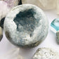 Celestite Druzy Sphere - Guardian Angel Crystal Rare