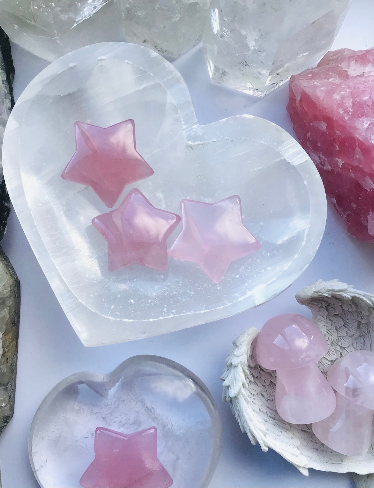 Rose Quartz Star