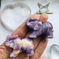 Lepidolite Crystal Elephant