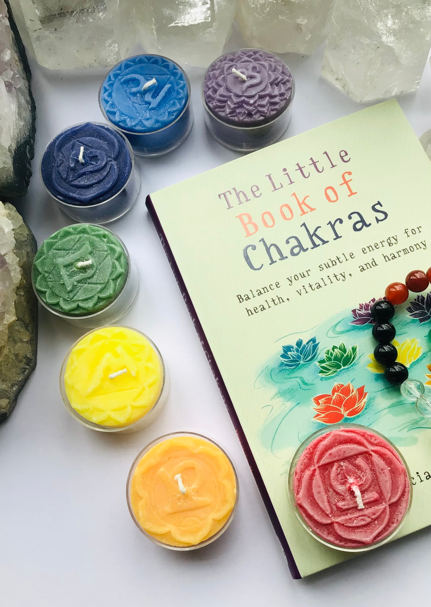 7 Chakra Tea Light Candles