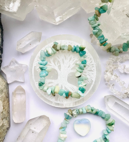 Amazonite Crystal Bracelet