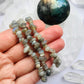 Labradorite Crystal Jellybean Bracelet