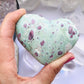 Ruby in Fuchsite Heart XL