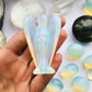 Opalite Angel Large  Opalite Carved Angel- Angel Crystal - Opalite Crystal Angel