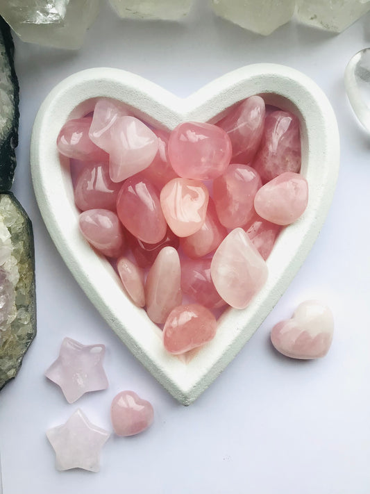 Rose Quartz Tumblestones  Healing Crystal