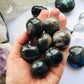 Black Moonstone Crystal Stress Ball - Tumblestone