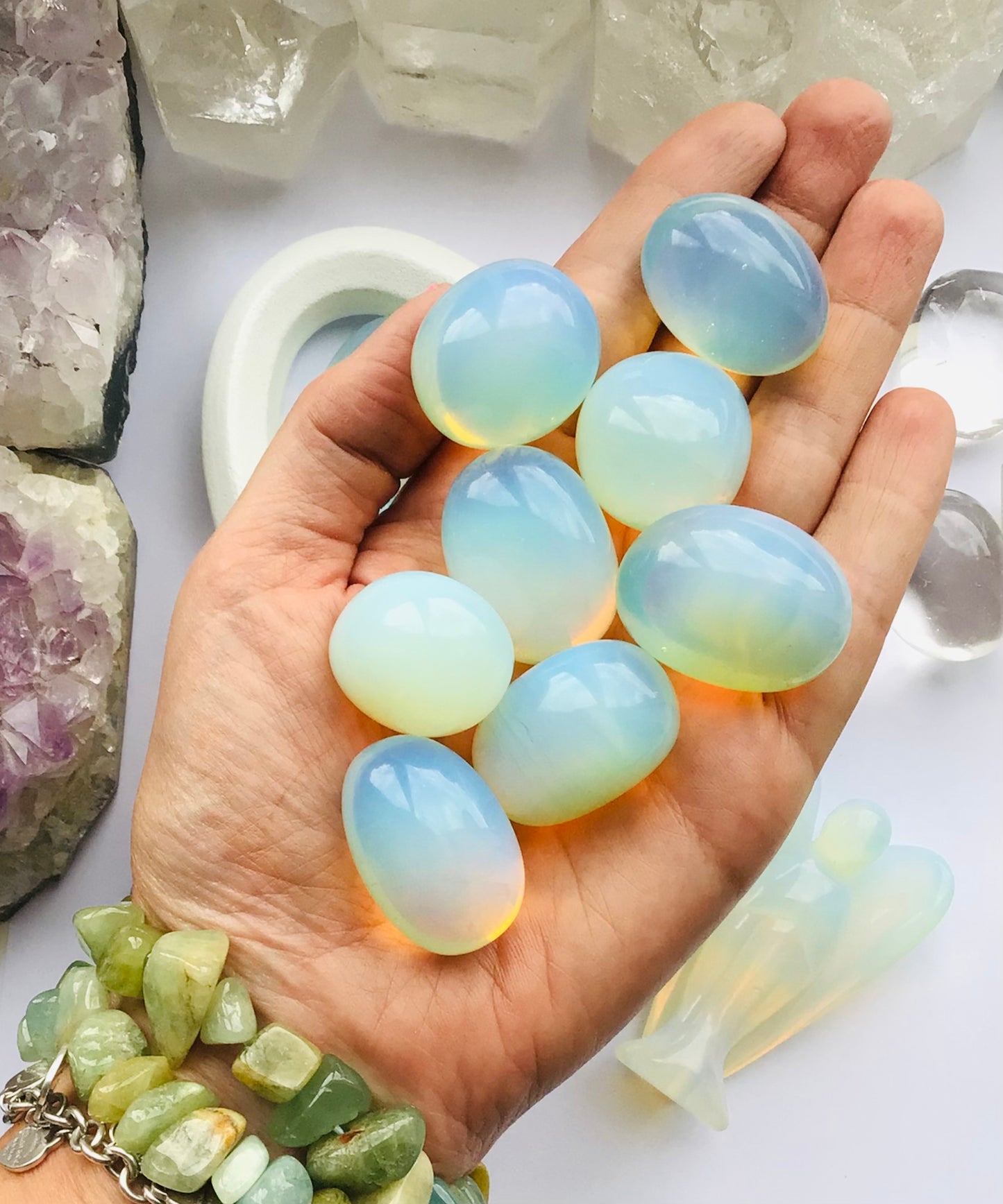 Opalite Tumblestone Crystal Magic Stone