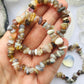 Botswana Agate Crystal Bracelet