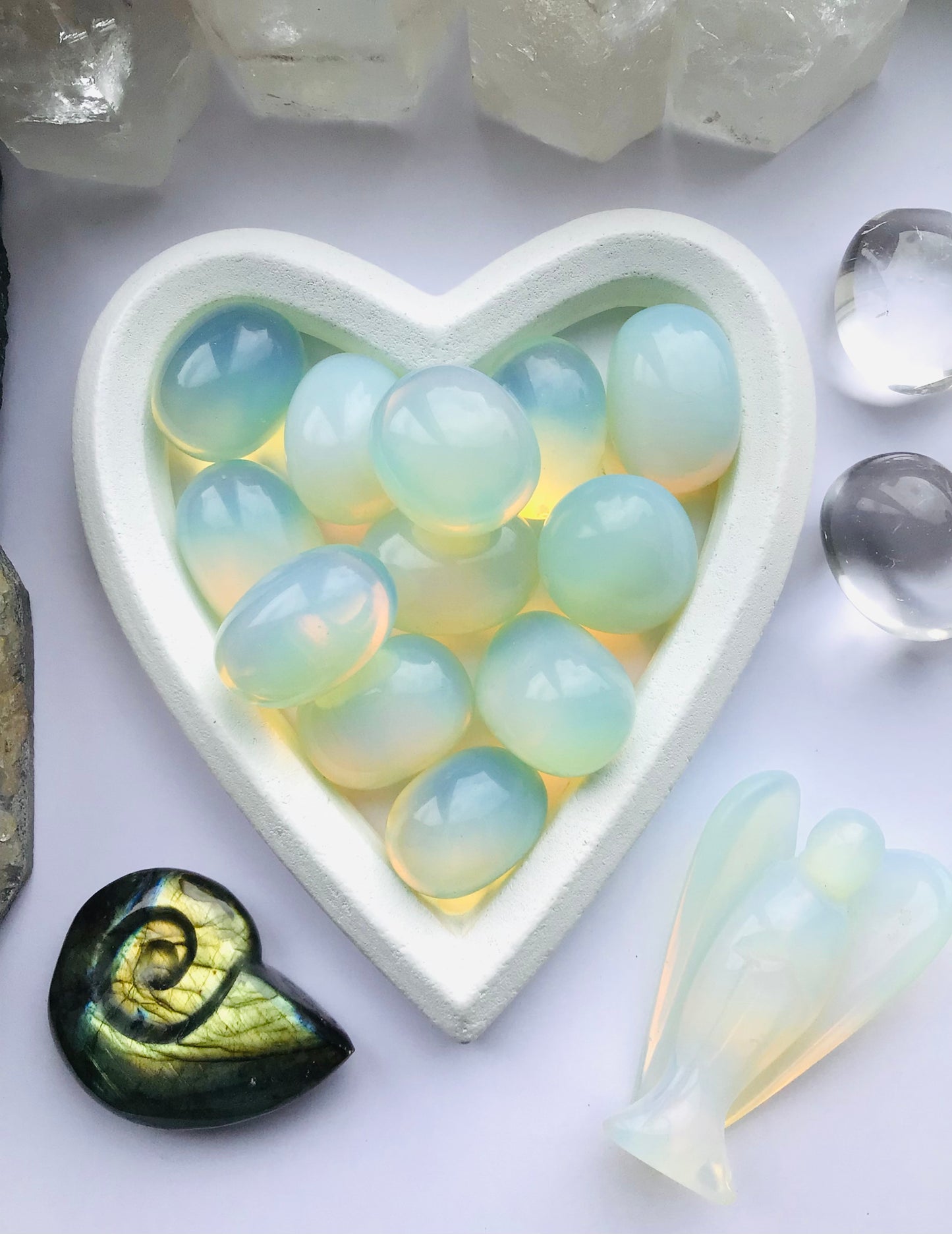 Opalite Tumblestone Crystal Magic Stone