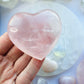 Rose Quartz Heart - Large