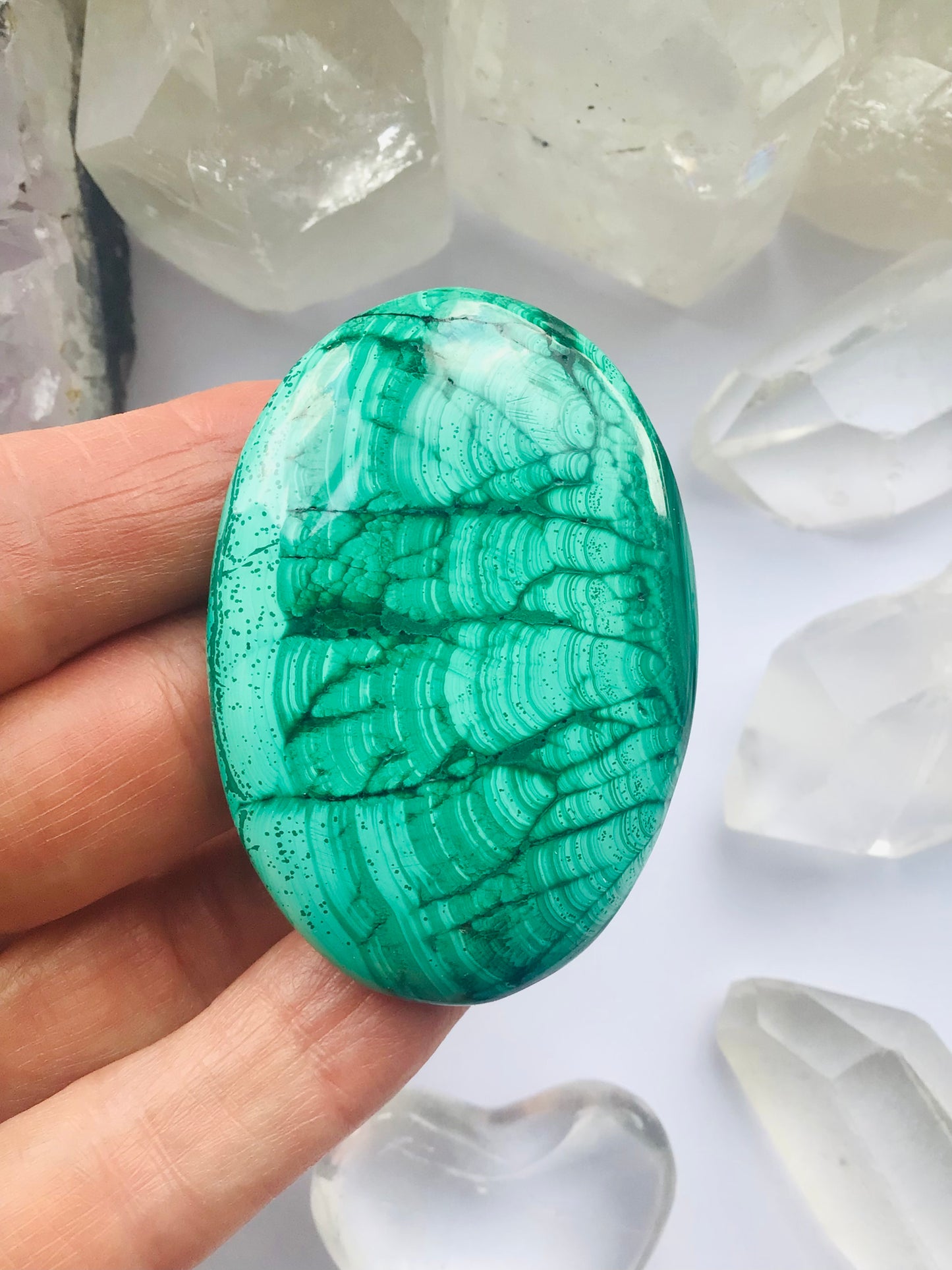 Malachite Palmstone