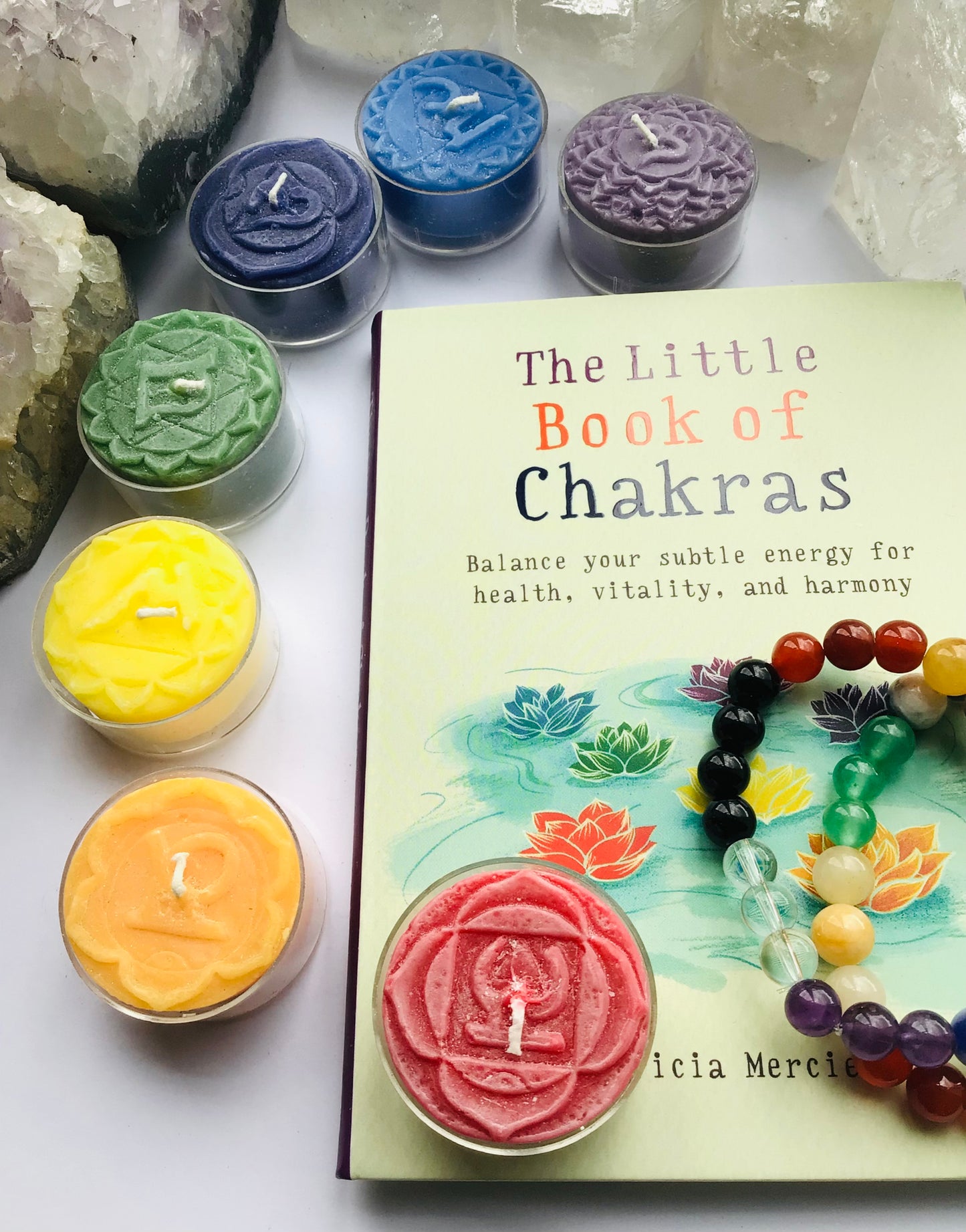 7 Chakra Tea Light Candles