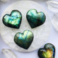 Labradorite Heart