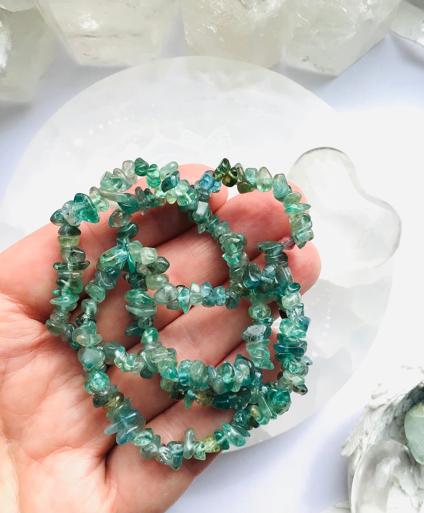 Apatite Crystal Bracelet