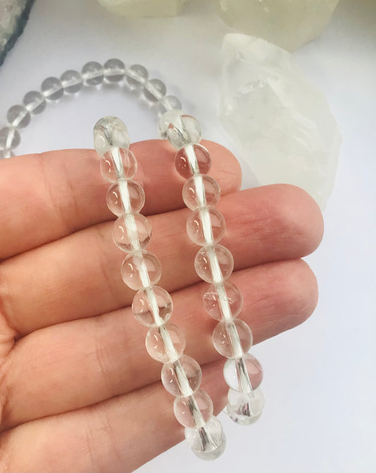 Clear Quartz Crystal Power Bracelet