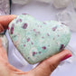 Ruby in Fuchsite Heart XL