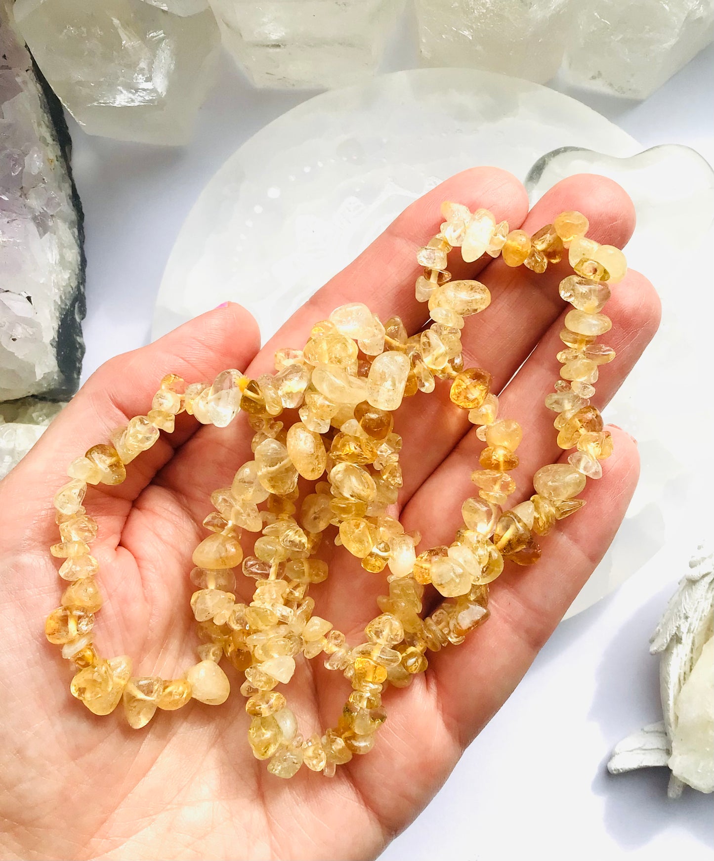 Citrine Crystal Abundance Bracelet