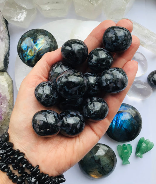 Mystic Merlinite Tumble Stone  - Stress Ball