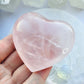 Rose Quartz Heart - Large