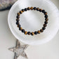 Tigers Eye Crystal Bead Bracelet- Unisex