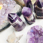 Amethyst Tower- Amethyst Crystal Chevron Tower - Amethyst Point