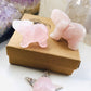 Rose Quartz Crystal Elephant