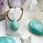 Amazonite Crystal Necklace