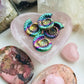 Bismuth Ammonite - Rainbow Bismuth Crystal Ammonite