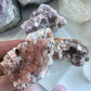 Pink Amethyst Crystal Geode Crystal Rare - Pink Amethyst Crystal Cluster