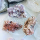 Pink Amethyst Crystal Geode Crystal Rare - Pink Amethyst Crystal Cluster