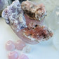 Pink Amethyst Crystal Geode Crystal Rare - Pink Amethyst Crystal Cluster