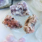 Pink Amethyst Crystal Geode Crystal Rare - Pink Amethyst Crystal Cluster