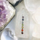 Gemstone Chakra Solid Silver Pendant - Chakra Crystal Gemstone Balancing Necklace