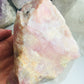 Pink Opal Crystal Raw Chunk - Natural Pink Opal Crystal Specimen