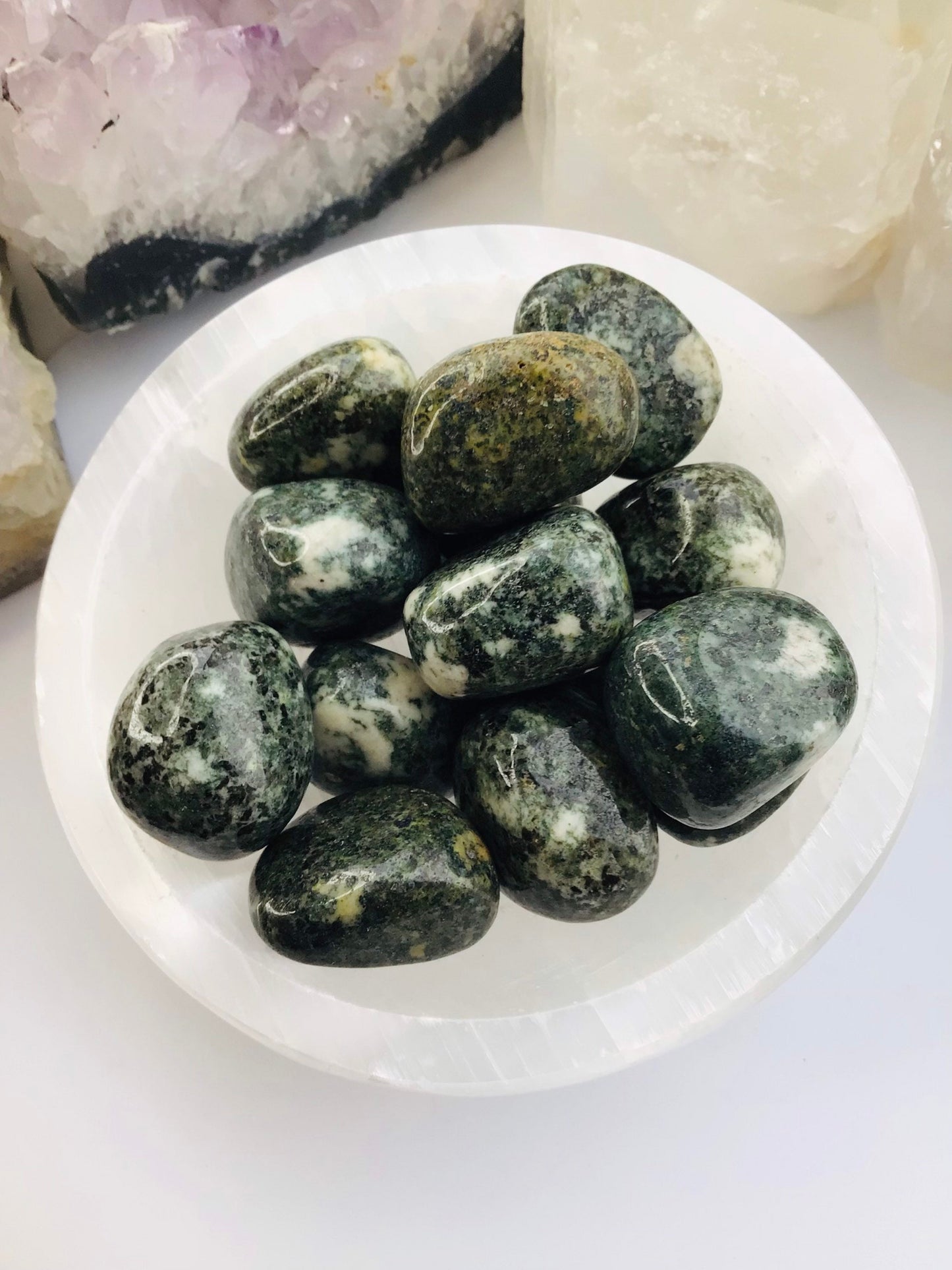 Preseli Bluestone Tumbled Stone - Preseli Healing Crystal