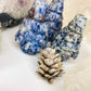 Sodalite Tree Crystal - Grounding Tree Handcarved - Sodalite Crystal Christmas Tree