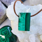 Malachite Necklace -Malachite Crystal Pendant