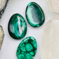 Malachite Worry Stone - Crystal Malachite Stress Anxiety Relief Stone