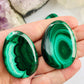 Malachite Worry Stone - Crystal Malachite Stress Anxiety Relief Stone