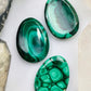Malachite Worry Stone - Crystal Malachite Stress Anxiety Relief Stone